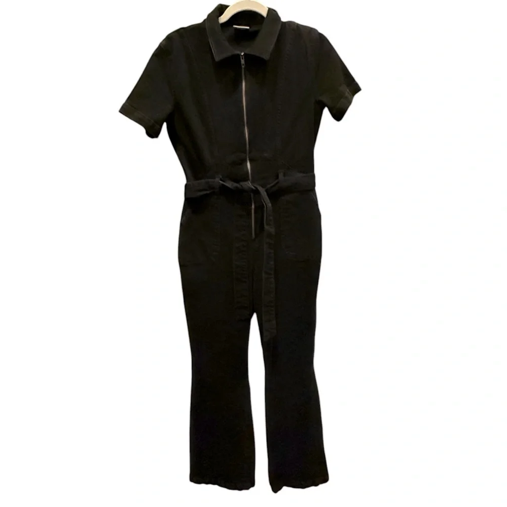 Chic Black Women's Jumpsuit - Picture 3 of 8